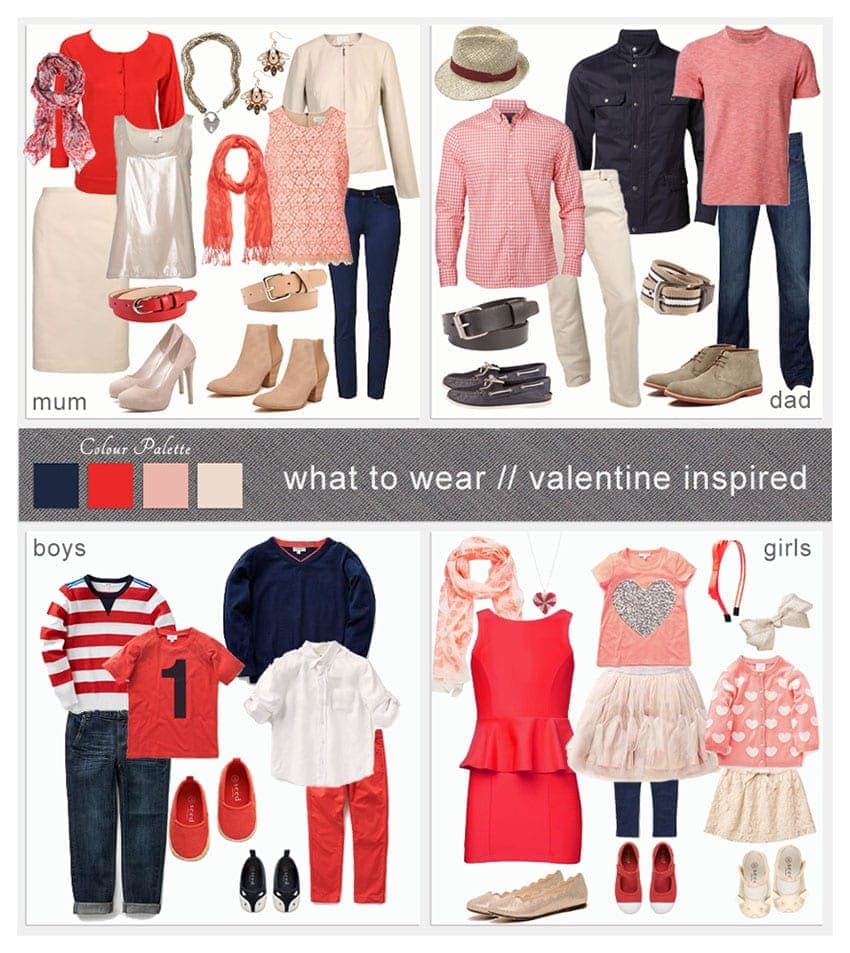 Valentine's Day Inspired Outfits