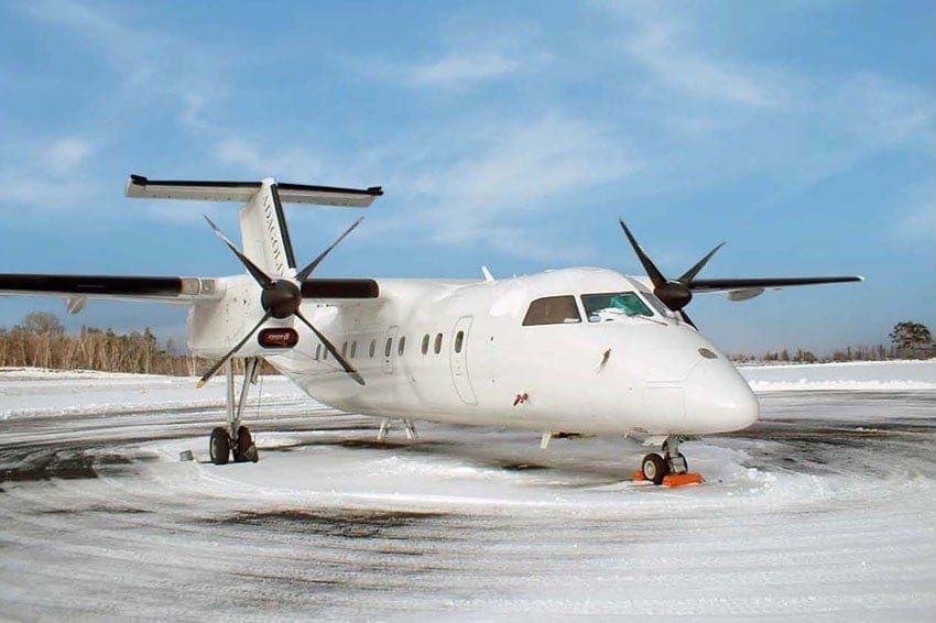 Plane at Mount Hotham Airport